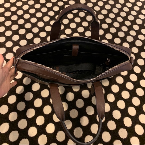 Coach Men's Hamilton Briefcase Messenger Tote - Picture 3 of 8